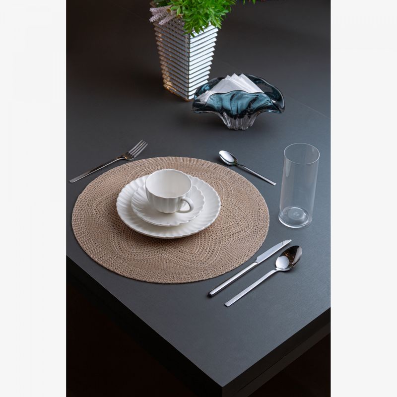 Lugar-Americano-Fiore-38cm-Marrom-Plastico-Wolff