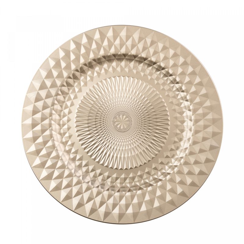 Sousplat-Roman-33cm-Dourado-Plastico-Wolff