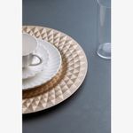 Sousplat-Roman-33cm-Dourado-Plastico-Wolff