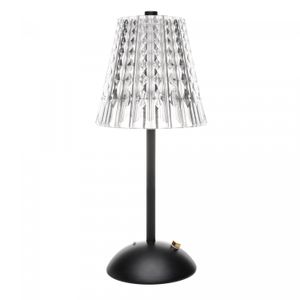 Luminária de Mesa Led 3 Tons Usb Leumina 12,5cm x 12,5cm x 30cm Preta Plástico - Wolff