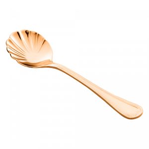 Colher de Açúcar de Aço Inox Geneve Rose - Wolff