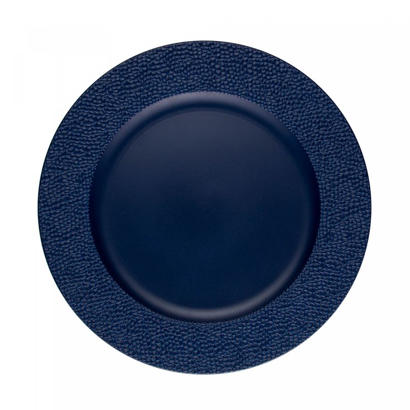 Sousplat-Moledo-33cm-x-2cm-Azul-Plastico-Wolff