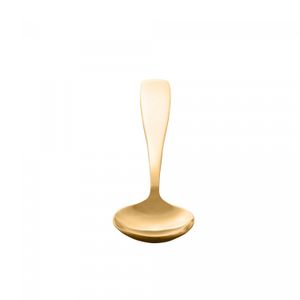 Conjunto 6 Colheres de Sobremesa de Aço Inox Berna Dourado - Wolff