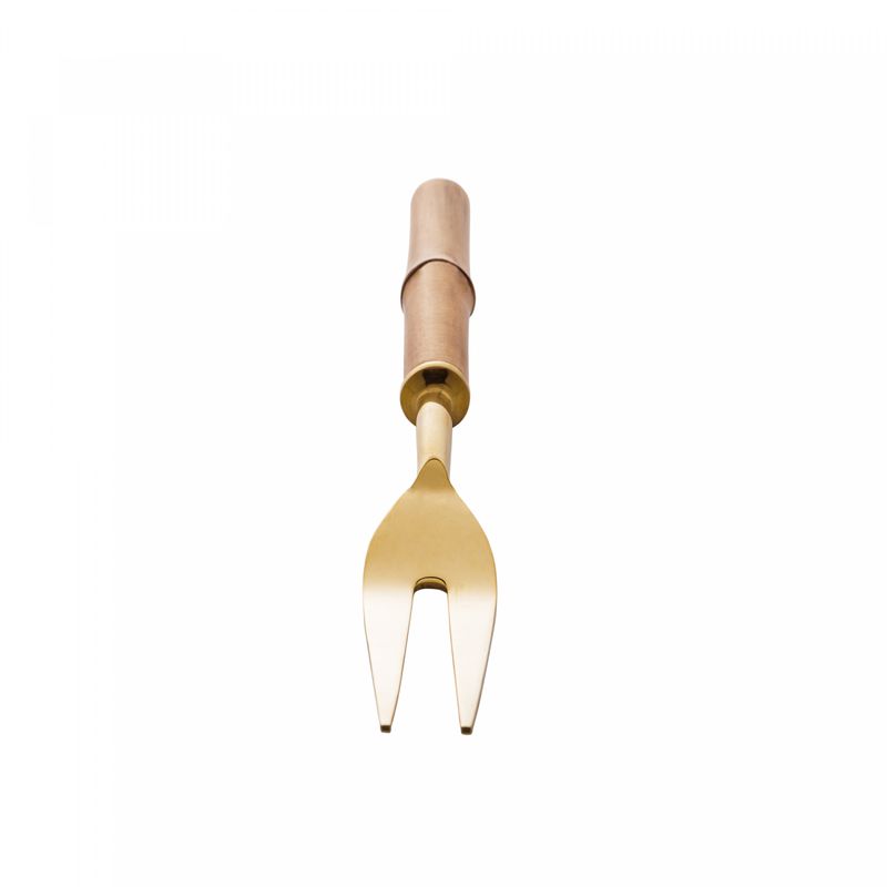 Conjunto-2-Pecas-Faca-e-Garfo-para-Assado-de-Aco-Inox-com-Cabo-de-Bambu-Dourado-Wolff