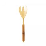 Conjunto-2-Pecas-para-Salada-de-Aco-Inox-com-Cabo-de-Bambu-Dourado-Wolff