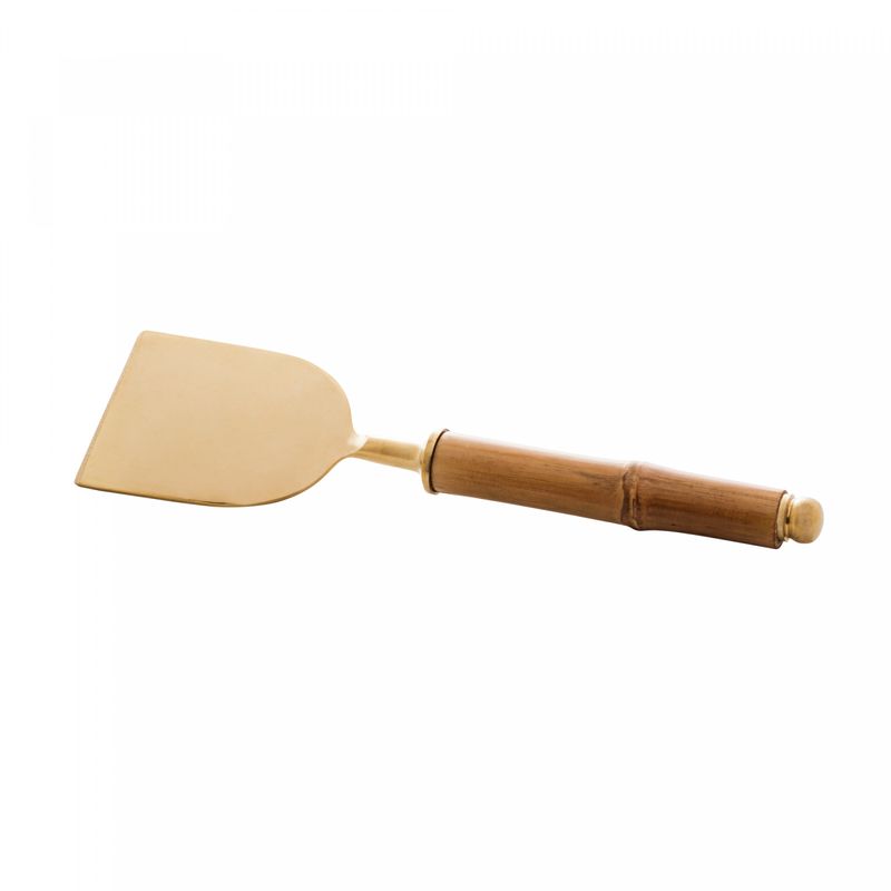 Conjunto-3-Talheres-para-Queijo-de-Aco-Inox-com-Cabo-de-Bambu-Dourado-Wolff