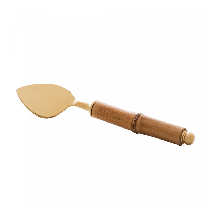 Conjunto-3-Talheres-para-Queijo-de-Aco-Inox-com-Cabo-de-Bambu-Dourado-Wolff