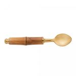 Conjunto-4-Colheres-de-Cafe-de-Aco-Inox-com-Cabo-de-Bambu-Dourado-Wolff