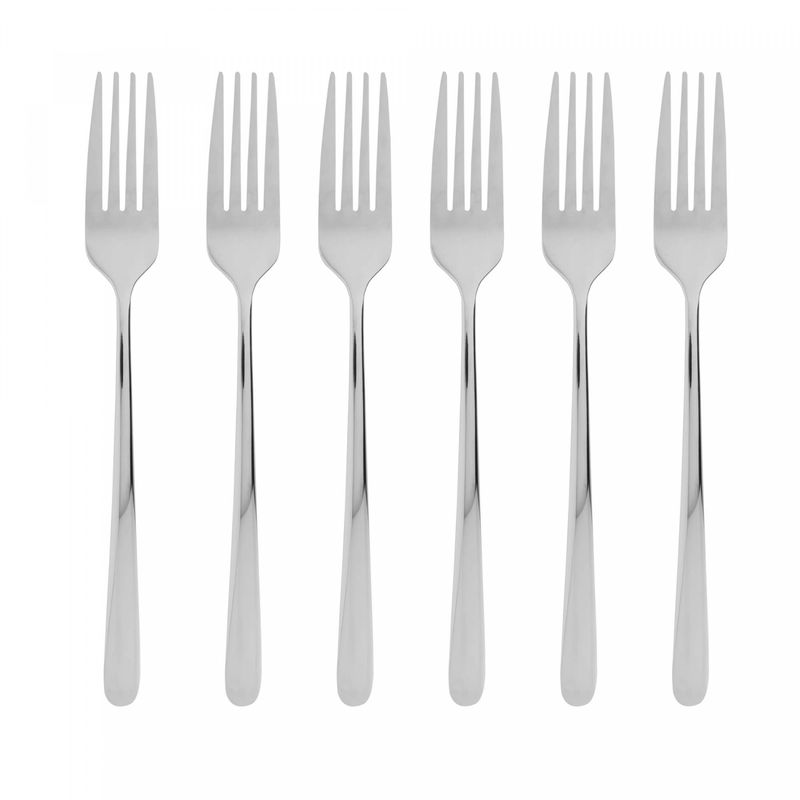 Conjunto-7-Pecas-Espatula-para-Bolo-e-6-Garfos-para-Sobremesa-Viena-Dourado-Aco-Inox-Wolff