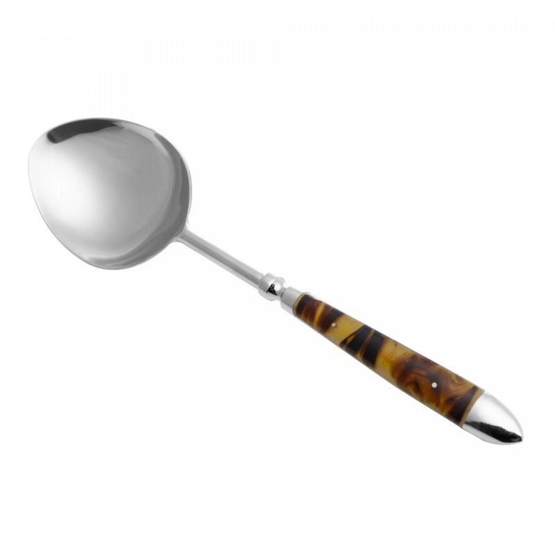Colher-para-Servir-de-Aco-Inox-com-Cabo-de-Resina-28cm-Wolff