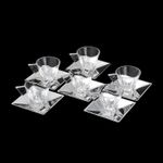 Conjunto-6-Xicaras-de-Cha-de-Vidro-com-Pires-de-Prata-Veneza-150ml-Wolff