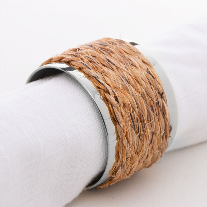 Conjunto-4-Aneis-para-Guardanapos-de-Aco-Inox-com-Sisal-Nature-5cm-x-35cm-Wolff