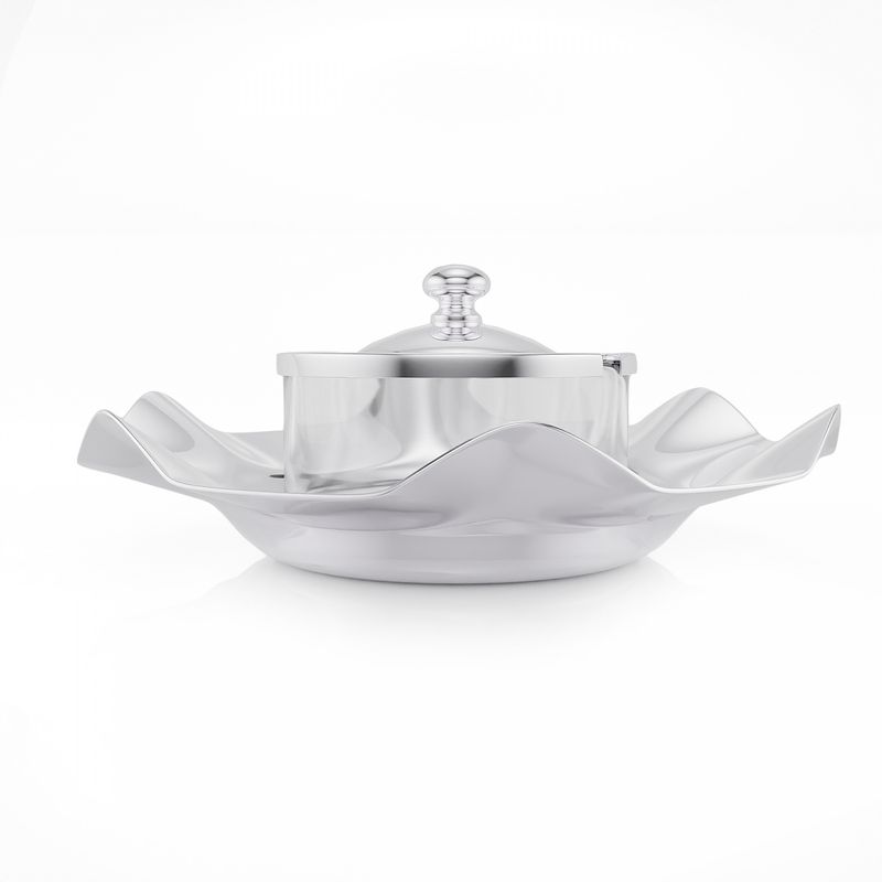 Porta-Geleia-e-Pates-de-Aco-Inox-Bonbon-Prateado-17cm-x-17cm-x-8cm-Wolff