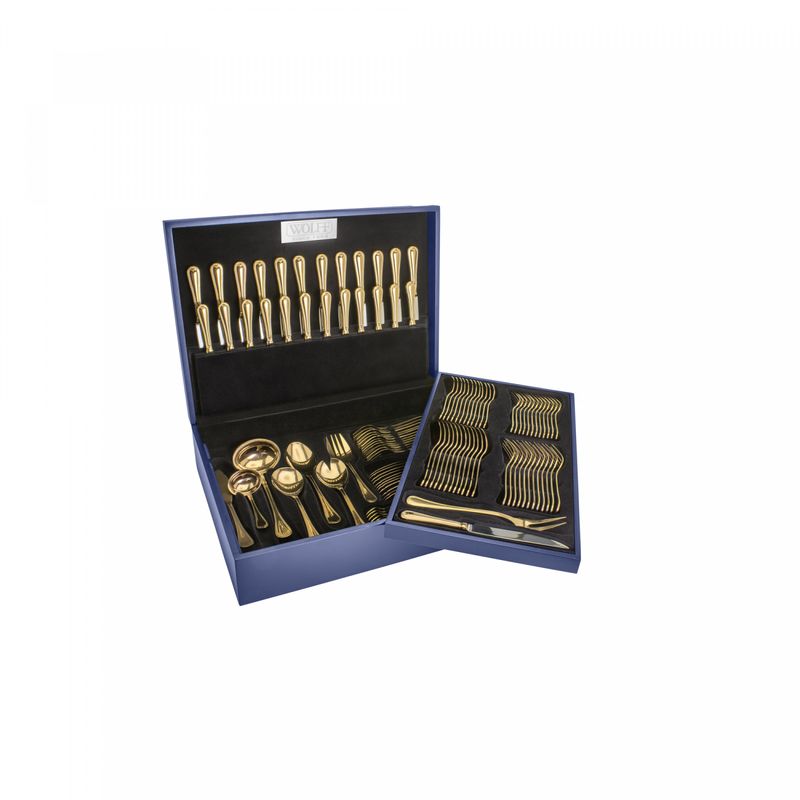 Faqueiro-130-Pecas-de-Aco-Inox-com-Estojo-Geneve-Dourado-Wolff