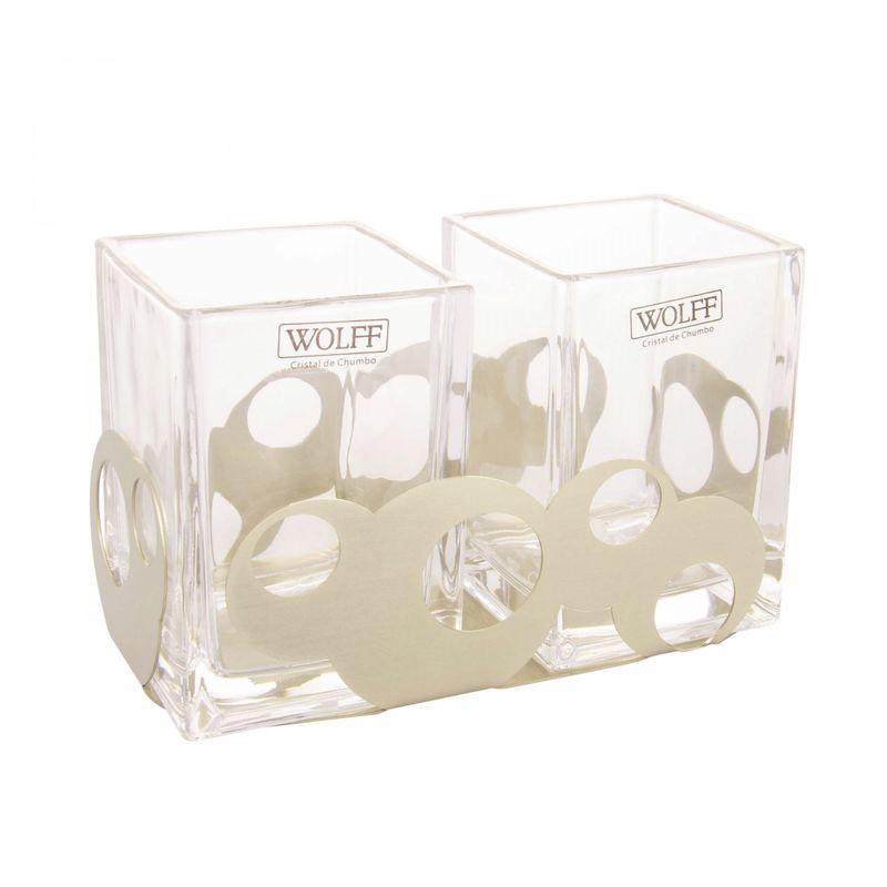 Porta-Talheres-de-Aco-Inox-com-Cristal-Bubbles-Champanhe-18cm-x-9cm-x-12cm-Wolff