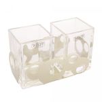 Porta-Talheres-de-Aco-Inox-com-Cristal-Bubbles-Champanhe-18cm-x-9cm-x-12cm-Wolff