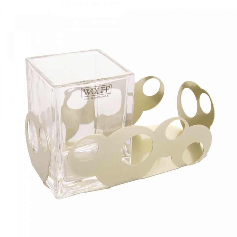 Porta-Talheres-de-Aco-Inox-com-Cristal-Bubbles-Champanhe-18cm-x-9cm-x-12cm-Wolff