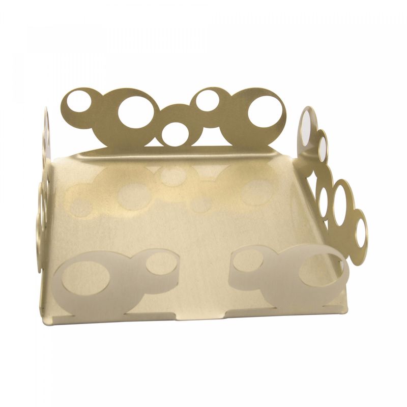 Porta-Guardanapos-de-Aco-Inox-Bubbles-Champanhe-17cm-x-17cm-x-5cm-Wolff