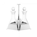 Petisqueira-Dupla-de-Vidro-com-Suporte-Italy-Champanhe-24cm-x-10cm-x-6cm-Wolff
