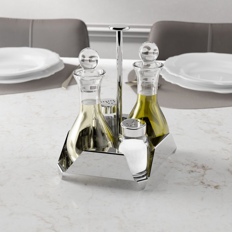 Petisqueira-Dupla-de-Vidro-com-Suporte-Italy-Champanhe-24cm-x-10cm-x-6cm-Wolff