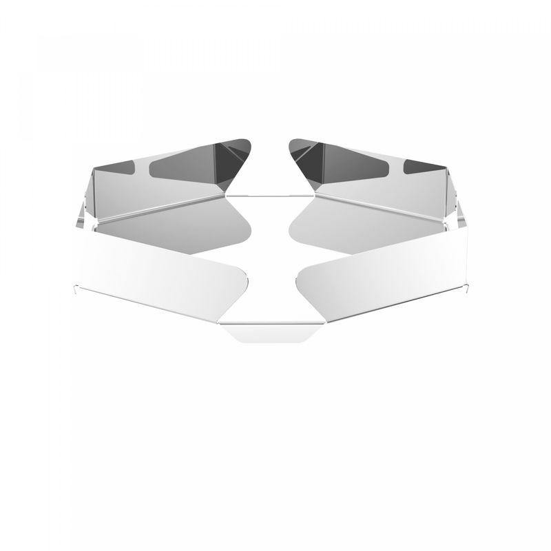 Petisqueira-Dupla-de-Vidro-com-Suporte-Italy-Champanhe-24cm-x-10cm-x-6cm-Wolff