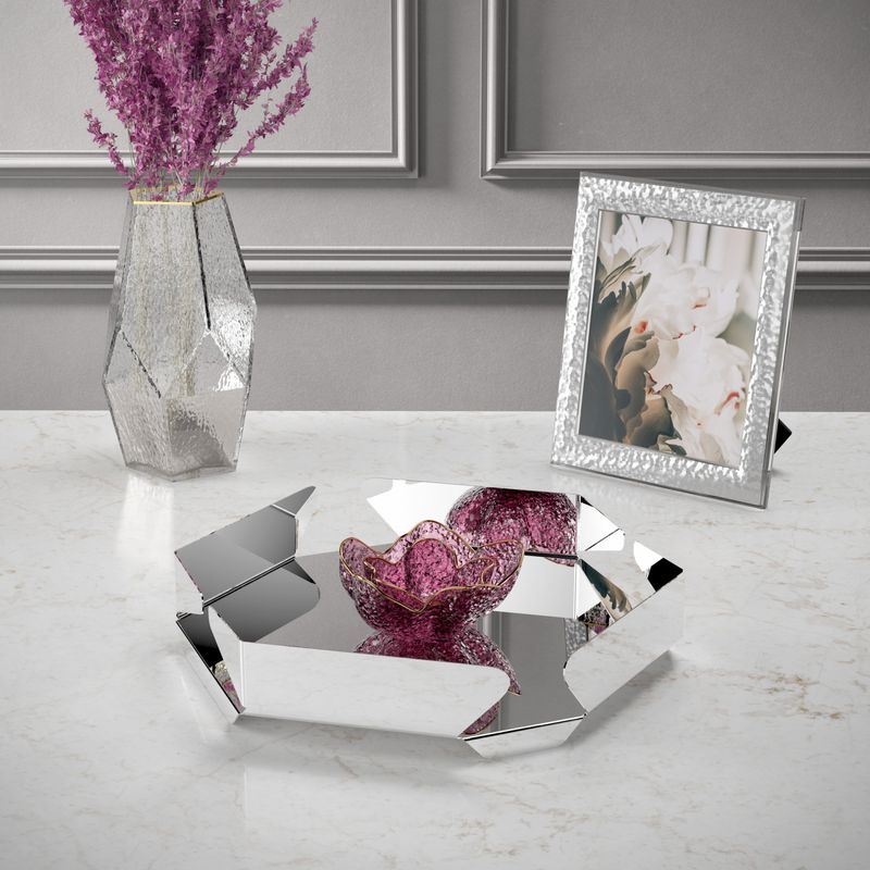 Petisqueira-Dupla-de-Vidro-com-Suporte-Italy-Champanhe-24cm-x-10cm-x-6cm-Wolff