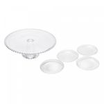 Conjunto-Prato-para-Bolo-e-4-Pratos-de-Cristal-Pearl-Wolff