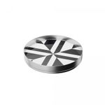 Bandeja-Redonda-Inox-Escovado-com-Fundo-de-Madeira-e-Vidro-Imagination-31cm-Wolff