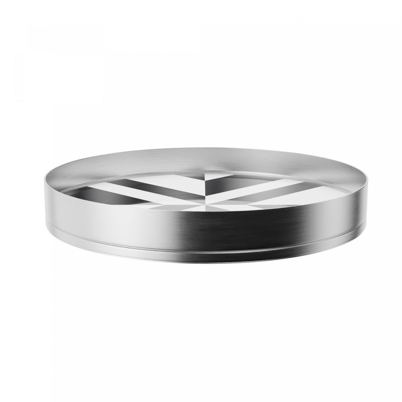 Bandeja-Redonda-Inox-Escovado-com-Fundo-de-Madeira-e-Vidro-Imagination-31cm-Wolff