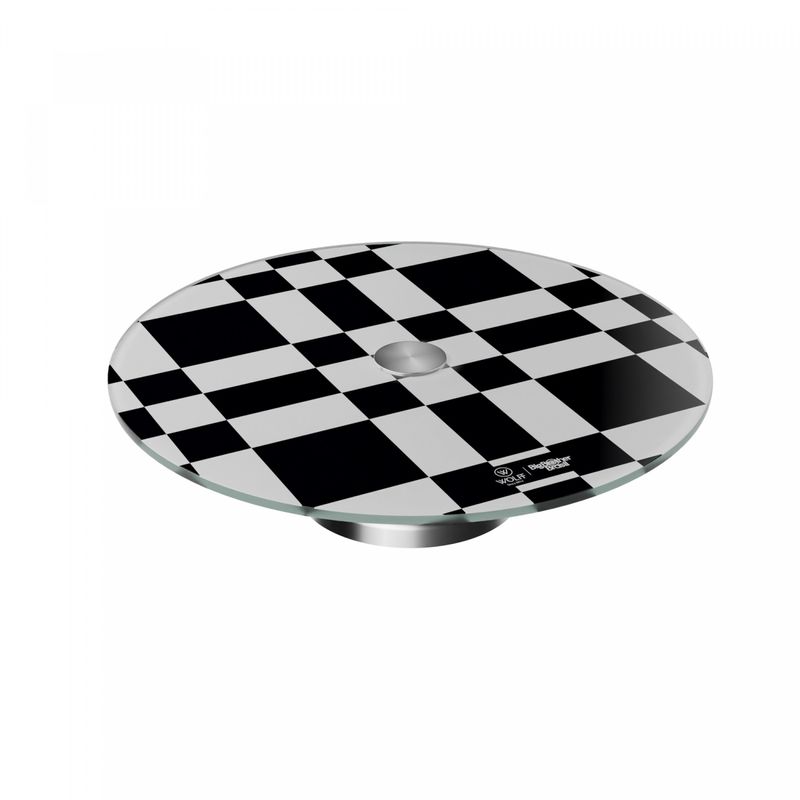 Petisqueira-Dupla-de-Vidro-com-Suporte-Italy-Champanhe-24cm-x-10cm-x-6cm-Wolff
