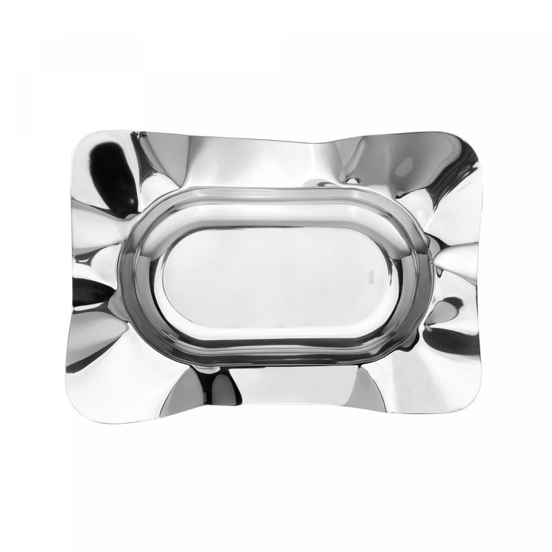 Petisqueira-Dupla-de-Vidro-com-Suporte-Italy-Champanhe-24cm-x-10cm-x-6cm-Wolff