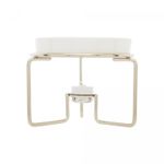 Rechaud-para-Queijo-Brie-de-Aco-Inox-com-Faca-14cm-Wolff