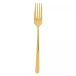 Conjunto-6-Garfos-para-Sobremesa-Dourado-Viena-Aco-Inox