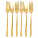 Conjunto-6-Garfos-para-Sobremesa-Dourado-Viena-Aco-Inox