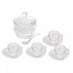 Conjunto-4-Xicaras-de-Cafe-com-Pires-Coracao-com-Acucareiro-e-Colher-Pearl-Wolff