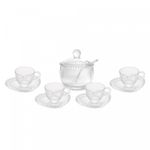 Conjunto-4-Xicaras-de-Cafe-com-Pires-Coracao-com-Acucareiro-e-Colher-Pearl-Wolff