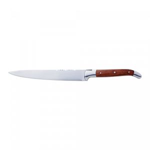 Faca do Chef com Cabo de Madeira e Aço Inox 34cm - Wolff