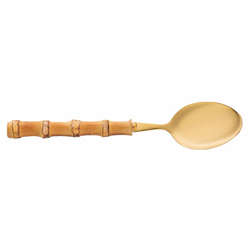 Conjunto-4-Garfos-de-Bolo-de-Aco-Inox-com-Cabo-de-Bambu-Tulum-16cm-Wolff