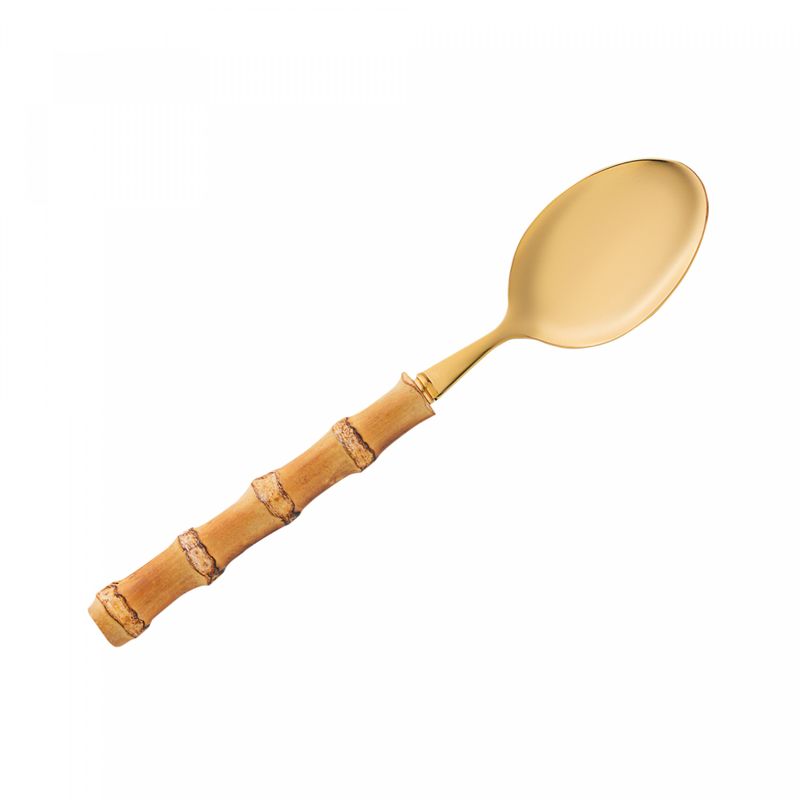 Conjunto-4-Garfos-de-Bolo-de-Aco-Inox-com-Cabo-de-Bambu-Tulum-16cm-Wolff