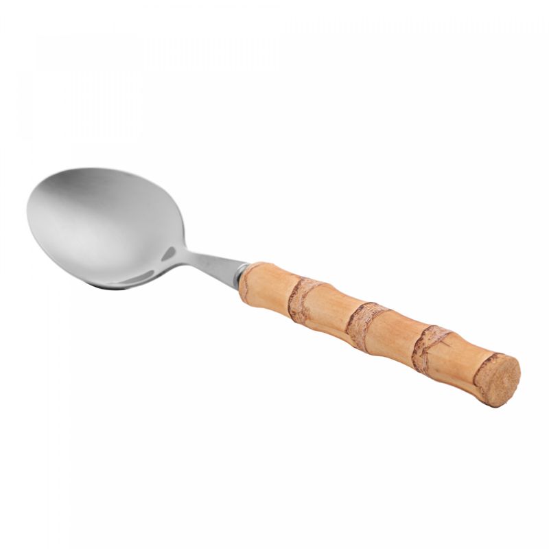 Conjunto-4-Colheres-de-Sobremesa-de-Aco-Inox-com-Cabo-de-Bambu-Tulum-16cm-Wolff