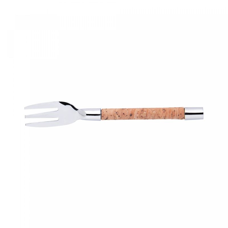 Conjunto-4-Garfos-para-Petisco-de-Aco-Inox-com-Cabo-de-Cortica-Wolff