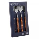 Conjunto-4-Garfos-para-Mesa-de-Aco-Inox-com-Cabo-de-Bambu-Tulum-20cm-Wolff