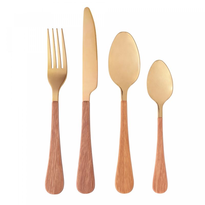 Faqueiro-24-Pecas-de-Aco-Inox-com-Cabo-em-Plastico-Amadeirado-Milao-Dourado-Wolff
