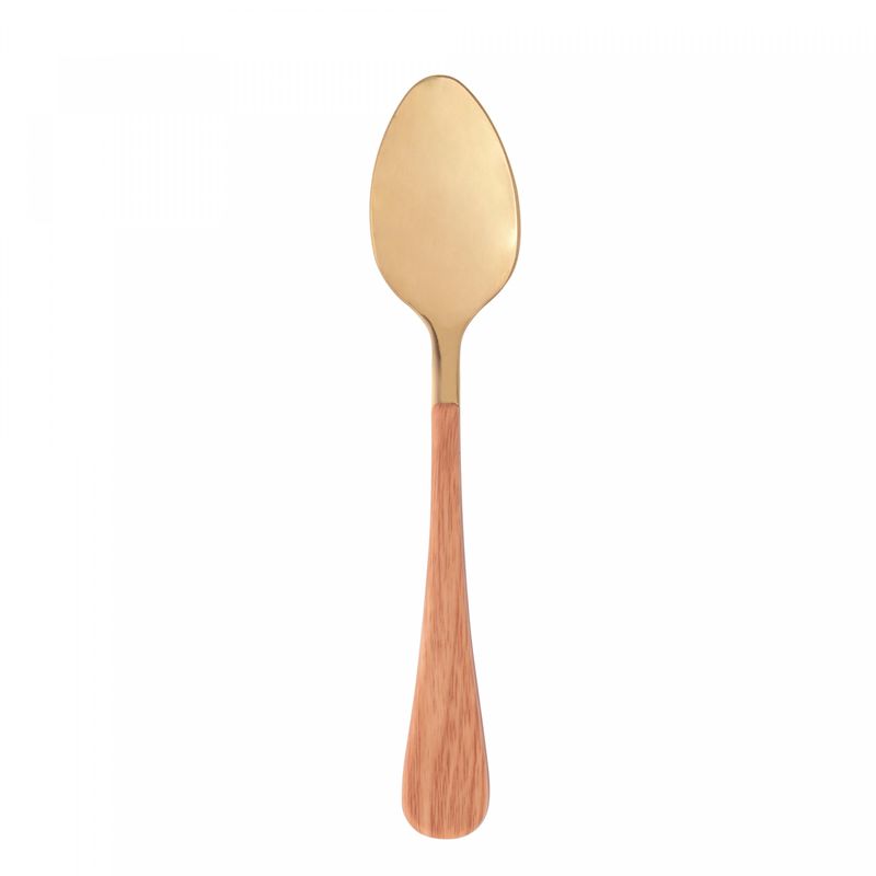 Conjunto-6-Colheres-de-Sobremesa-de-Aco-Inox-com-Cabo-em-Plastico-Amadeirado-Milao-Dourado-Wolff