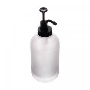 Porta Sabonete Líquido Redondo com Bico Curvo Revival 500ml Vidro - Wolff