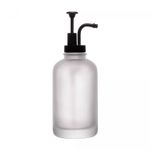 Porta-Sabonete-Liquido-Redondo-com-Bico-Curvo-Revival-500ml-Vidro-Wolff