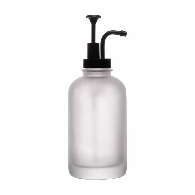 Porta-Sabonete-Liquido-Redondo-com-Bico-Curvo-Revival-500ml-Vidro-Wolff