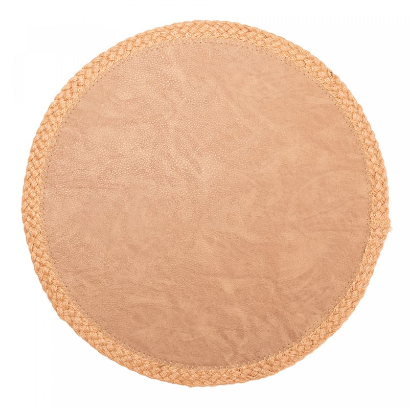 Lugar-Americano-com-Borda-Juta-38cm-Marrom-PVC-Wolff