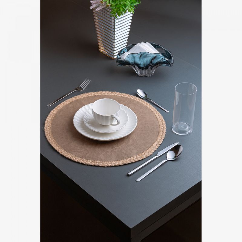 Lugar-Americano-com-Borda-Juta-38cm-Marrom-PVC-Wolff