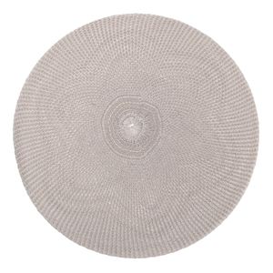 Lugar Americano Fiore 38cm Cinza Plástico - Wolff